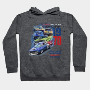 Race Poster distressed Hoodie